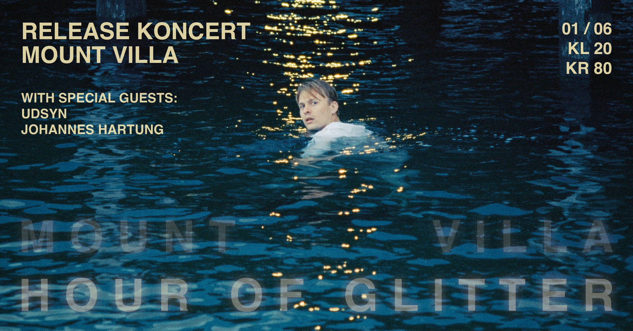 Mount Villa release koncert feat. special guests: Udsyn & Johannes Hartung
